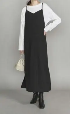 UNITED ARROWS BY アムンゼンバックリボンキャミソールワンピース