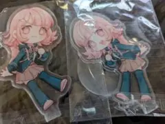 ダンガンロンパ 七海千秋 アクリルスタンド＆缶バッジセット ダンガンロンパ 推し旅 私服で旅行 アクリルスタンド 缶バッジ 七海