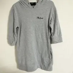 AZUL by moussy パーカー フード トレーナー グレー パイル地のサムネイル