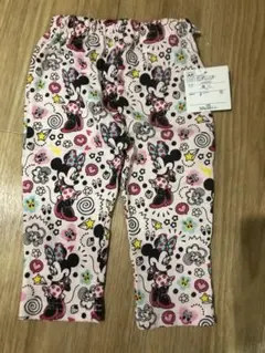 ディズニー　ミニーちゃん　レギンス　パンツ　七分丈