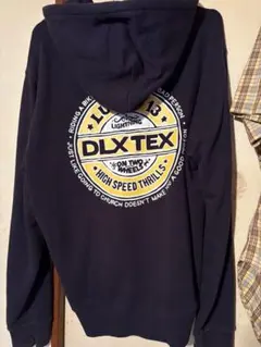 DLX TEX ネイビー パーカー バックプリントのサムネイル