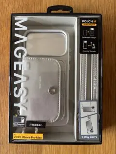 iPhone17ProMax Mageasy Pouch M ケース