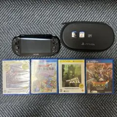 PS Vita pch-2000本体 ケース ゲームソフト6本セット