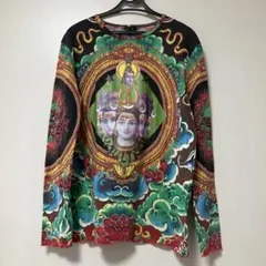 John Galliano 仏陀 龍柄 メッシュカットソー - メルカリ