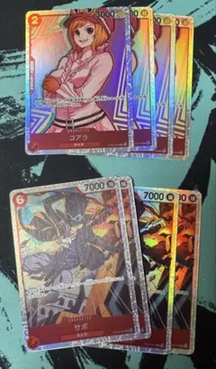 ワンピースカード　コアラ　サボ　SR 4枚ずつセット