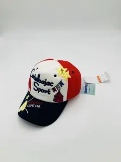 新品タグ付きCASTELBAJAC カステルバジャック メッシュキャップ 赤白紺のサムネイル