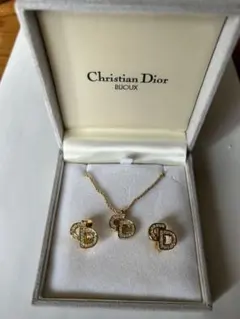 Christian Dior ジュエリーセット ゴールド