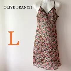 シースルー ワンピース ロング キャミソール レディース L 透け感 春