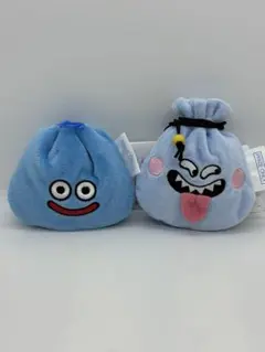 ドラゴンクエスト　ミニ巾着ぬいぐるみ　～スライムとなかまたち～　2種セット