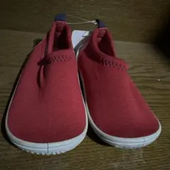 新品　赤のシューズ　15㎝