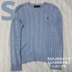 polo ralph lauren ラルフローレン コットンケーブルニットセータ