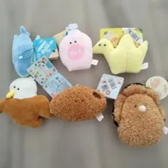 つぶらな瞳シリーズ　ぬいぐるみキーホルダーセット