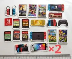 ☆ゲーム機セット②☆メッセージカード☆ダイカット☆クラフトパンチ