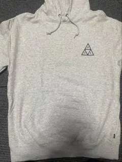 グレー フード付きパーカー HUF