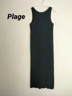Plage タンクトップワンピース タイトワンピース M
