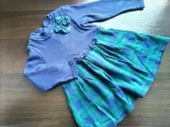 ミキハウス　ワンピース　90