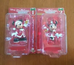 Happyくじ　ディズニー　クリスマスオーナメント　ミッキー＆ミニーセット