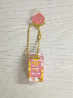 Lipton ピーチティー ミニチュア キーホルダー 食玩