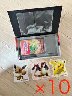 ポケモン 切手BOX 見返り美人 月に雁セット プロモなし 10箱セット