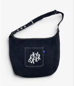 RERUN streetwear Cargo Bag(Black)