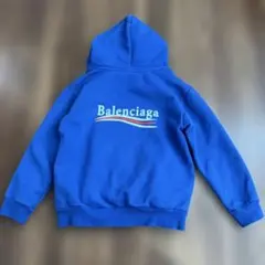 BALENCIAGA バレンシアガ オールオーバーロゴ パーカー 現行 M 総柄