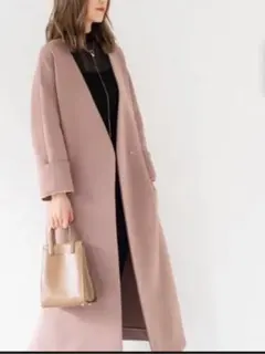 【新品未使用】Loungedress ボンディングコート　モカのサムネイル