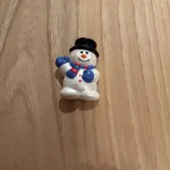 スノーマン ブローチ ピンバッジ 雪だるま