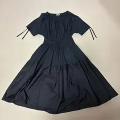 モンクレール　ギャザーディテール コットンドレスのサムネイル