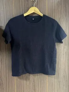 ユニクロ UNIQLO Tシャツ ネイビー シャーリングTのサムネイル