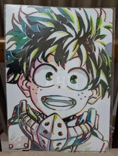 緑谷出久 僕のヒーローアカデミア A4クリアファイル