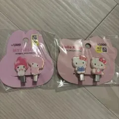 韓国限定　サンリオ マイメロディ ハローキティ クリップ 2点セットのサムネイル