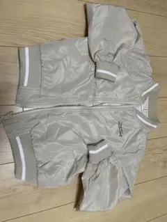 ベージュ チェック柄 ジャケット