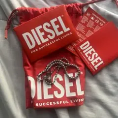 DIESEL シルバー チェーンブレスレットのサムネイル