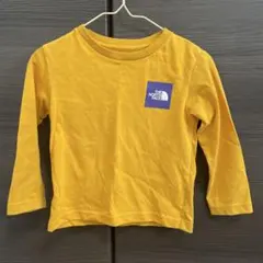 THE NORTH FACE 長袖カットソー 100cm イエロー