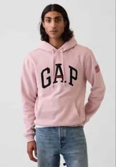 GAP TIMES SQUARE パーカー ピンク Sサイズ GAP TIMES SQUARE パーカー ピンク - メルカリ