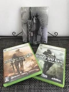 [Xbox360]ギアーズ オブ ウォー2＆コールオブデューティー2＆4　計3点
