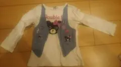 ダブルビー 110 綿100 長袖Tシャツ