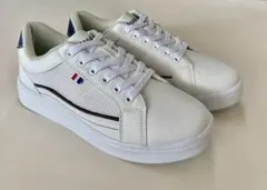 新品☆超軽量 メンズスニーカー 25.5cm ホワイト