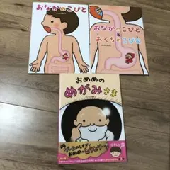 おめめの めがみさま　おなかのこびと　おくちのこびと　よしむらあきこ