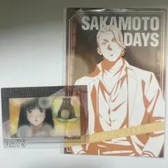 サカモトデイズ ロフトプラザ箔押しクリアカード 特典 大佛 坂本太郎