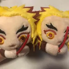 鬼滅の刃　はぐキャラ　マスコット　キーホルダー　煉獄　杏寿郎