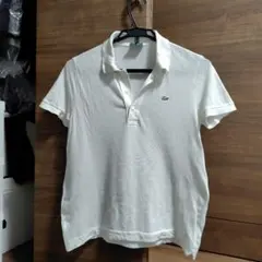 LACOSTE（ラコステ）ポロシャツ　ホワイト　サイズ1　Vintage