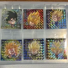 ドラゴンボール　ウエハースシール　6点セット