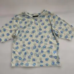 w closet 花柄 シアートップス 半袖 春夏のサムネイル