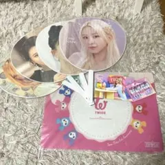 TWICE チェヨンうちわ4枚+タワレコカフェ特典