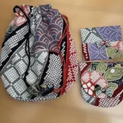 時代龍郷大島紬と西陣帯のサコッシュ帽子セット - メルカリ