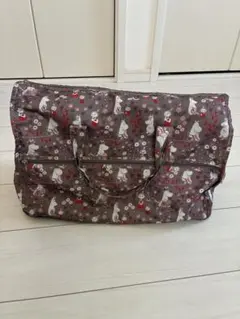 ムーミン 折りたたみボストンバッグ 旅行用バッグ