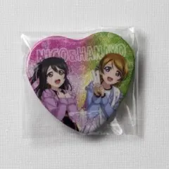 矢澤にこ 小泉花陽 缶バッジ ラブライブ！μ's