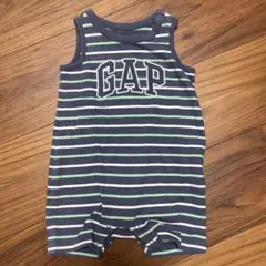 GAP ボディスーツ 6-12ヶ月 ネイビー　ボーダー