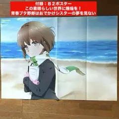 月刊ニュータイプ 鬼滅の刃 /両面特大ポスター 青ブタ・このすば /2023年